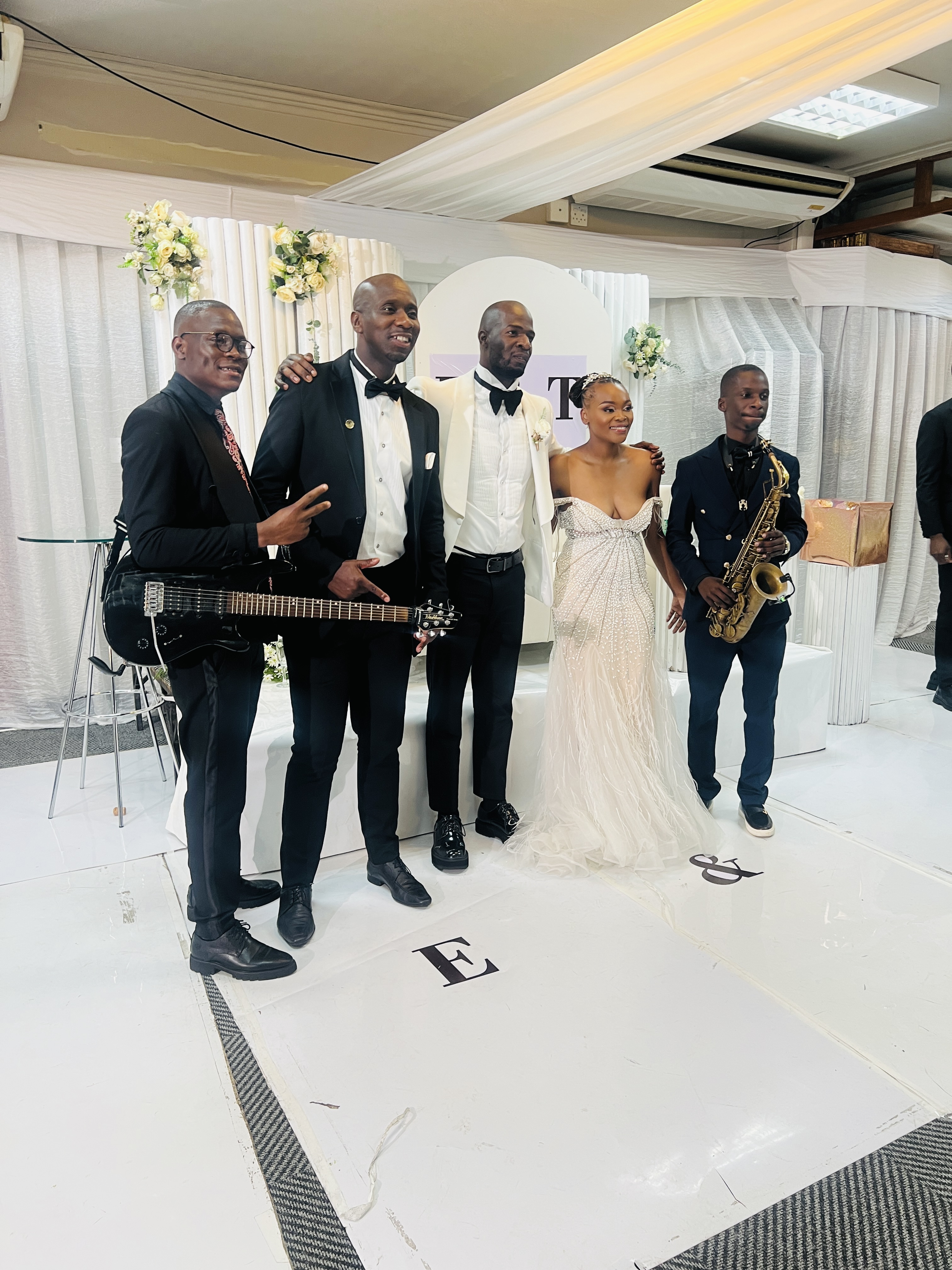 Weddings saxophone performance